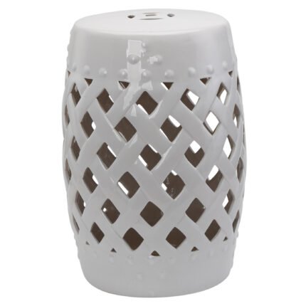 13" x 18" Ceramic Garden Stool
