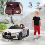 12V Electric Car for Kids with 2.4G Remote Control, Suspension - Image 3