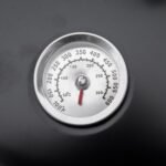 3-in-1 Vertical Charcoal BBQ Smoker Grill with 2 Cooking Areas and Thermometer - Image 8