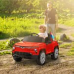 12V Chevrolet Silverado EV RST Licensed Kids Electric Car with Parent Remote Control, Spring Suspension - Image 2