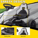 12V Electric Go Kart for Kids, Ride On Toy with EVA Tires, 2 Speeds, Adjustable Seat, Safety Belt for 3-8 Years - Image 6