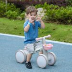 Balance Bike for Toddlers 1-3 Years with Adjustable Seat, Silent Wheels, No Pedal Bike - Image 2
