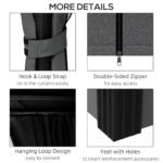 10' x 10' Hardtop Gazebo, Pavilion Gazebo with Curtains, Nettings, Aluminum Frame, Hooks, for Garden, Patio - Image 7