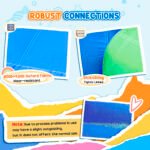 Kids Bounce House Inflatable Slide with Splash Pool, Water Cannon, Climbing Wall, Inflator Included, 6 in1 Bouncy Castle Kids Backyard Activity Outdoor Water Play Toy - Image 7