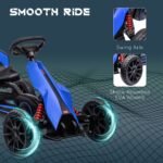 Kids Pedal Go Kart W/ Adjustable Seat, Swing Axle - Image 6