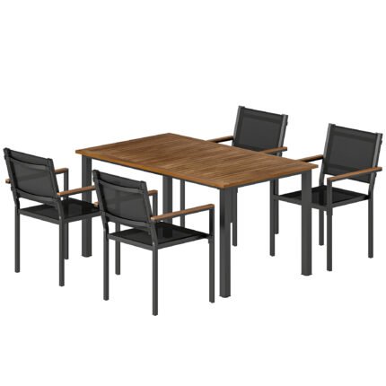 Outdoor Dining Set with 4