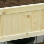 Raised Garden Bed Elevated Wooden Planter Box with Space-Saving Folding Design, Drainage Holes, & Inner Liner for Vegetable Fruit Herb Grow - Image 8