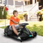 12V Electric Drifting Go Kart w/ Slow Start, Music, Lights - Image 2