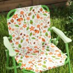 Kids Picnic Table and Chair Set, Outdoor Activity Table with Foldable Chairs, Removable Umbrella for Backyard, Green - Image 8