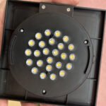 Solar Floor Lamp, Outdoor Rattan Garden Lantern Pathway Light & Decorative Driveway Lighting with Auto LED Lights, Gray - Image 8