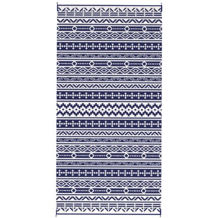 Reversible Outdoor Rug with Waterproof Plastic Straw