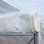 Walk In Tunnel Greenhouse, Portable Outdoor Plant House with Roll Up Doors - Image 8