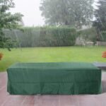 97" x 65" x 26" Heavy Duty Outdoor Sectional Sofa Cover, Waterproof Patio Furniture Cover for Weather Protection, Dark Green - Image 7
