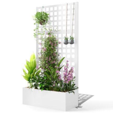 Galvanized Raised Garden Bed Planter Box