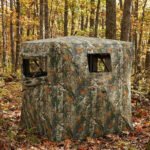 Hunting Blind for 2 Person, See Through Pop Up Blind with 270-Degree View, Windows for Deer Hunting, Camouflage - Image 2