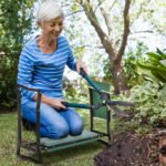 Garden Kneeler Seat Stool Bench Kneeling Pad and 1 Large Side Tool Pouch & Easy Folding Design for Transport & Storage - Image 2