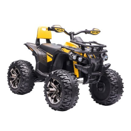 Kids 12V Ride-On ATV with LED Lights and Music Player