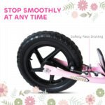 Kick Scooter for Kids 5-12 Years Old with Adjustable Height Handlebar, Non-slip Footplate, Big Wheels, Rear Brake - Image 6