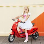 24V Kids Motorcycle with 3-Speed, Electric Motorcycle with Rear Suspension and LED Lights for 8-12 Years Old - Image 2