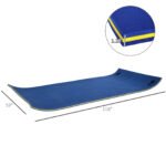 Roll-Up Pool Float Pad for Lakes, Oceans& Pools, Water Mat for Playing, Relaxing & Recreation - Blue - Image 3