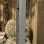 Trellis Planter for Climbing Plants, Raised Garden Bed with Trellis, Planter Box for Outdoor Garden, Dark Gray - Image 7