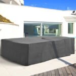 97" x 65" x 26" Weatherproof Outdoor Sectional Patio Furniture Cover with Ultimate Weather Protection, Gray - Image 2