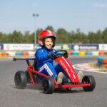 24V 7AH Kids Electric Go Kart, 8.1 MPH Battery Powered Drift Kart with Dual Motors, Soft Start for 8-12 Years - Image 2
