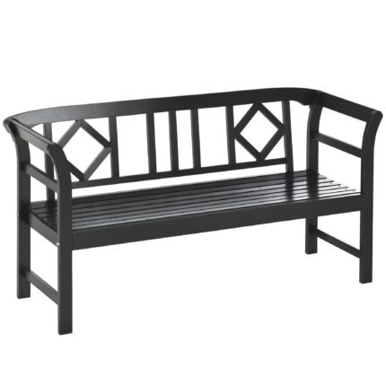 Wooden Patio Bench with Outdoor Garden Bench