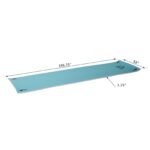 17' x 5' Floating Water Mat, 3-Layer Swimming Pool Float Ultimate Super-Sized Portable Foam Raft, Thick and Durable Water Activities Mat for Lake, Oceans - Image 3