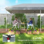 10' x 20' Pop Up Canopy Tent with Netting, Heavy Duty Instant Sun Shelter, Large Tents for Parties with Carry Bag for Outdoor, Garden, Patio - Image 7