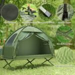 Camping Tent Cot, Single Person Folding Cot Combo, Off-Ground Tent, Covered Outdoor Bed with Carry Bag for Hiking, Camping - Image 5