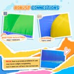 6-in-1 Inflatable Water Slide with Splash Pool, Slide, Climbing Wall, Water Cannon, Inflatable Bounce House for Kids with 2 Min. Inflation and Air Blower - Image 13